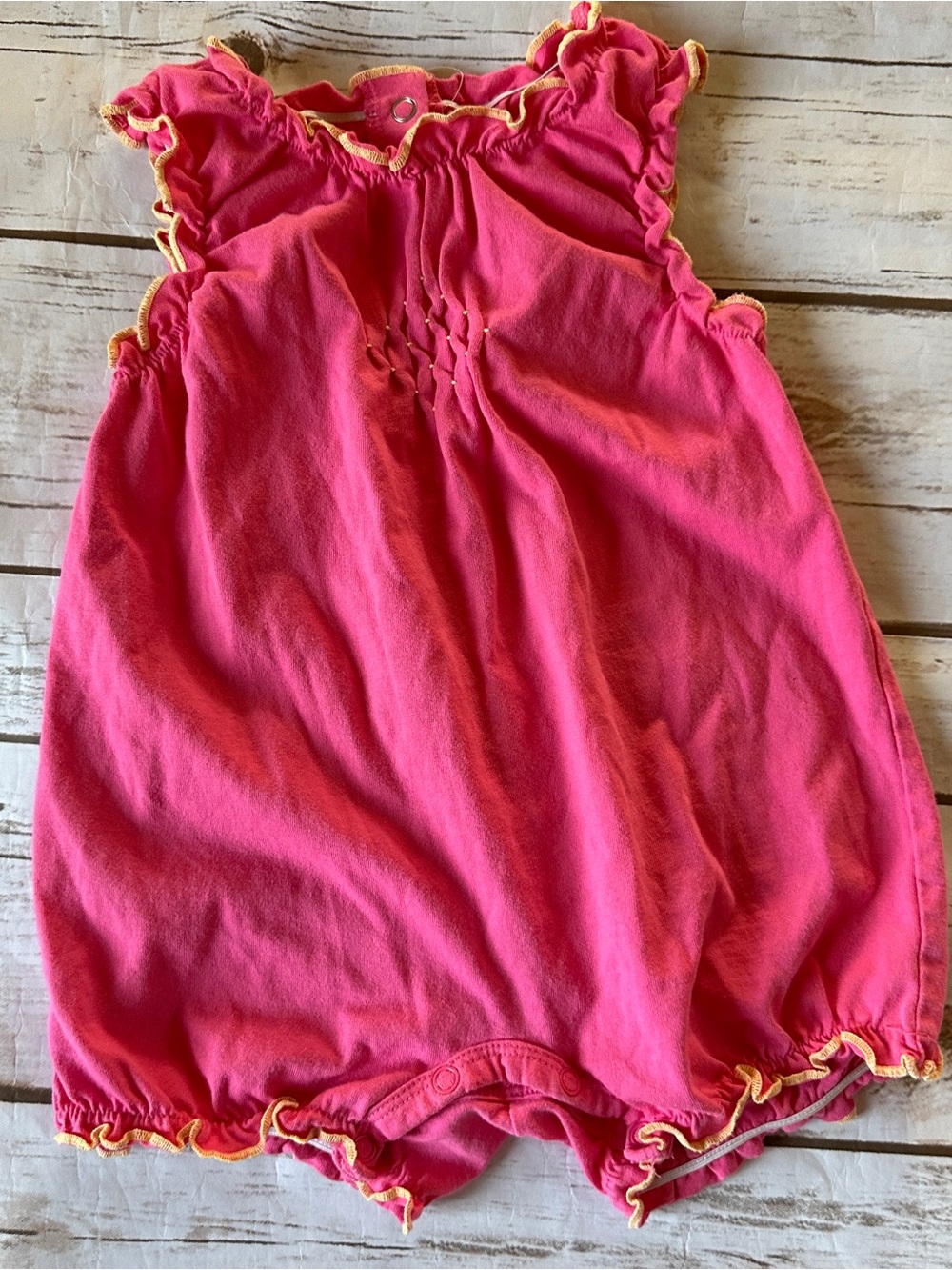 Talbots pink bubble vguc 6m